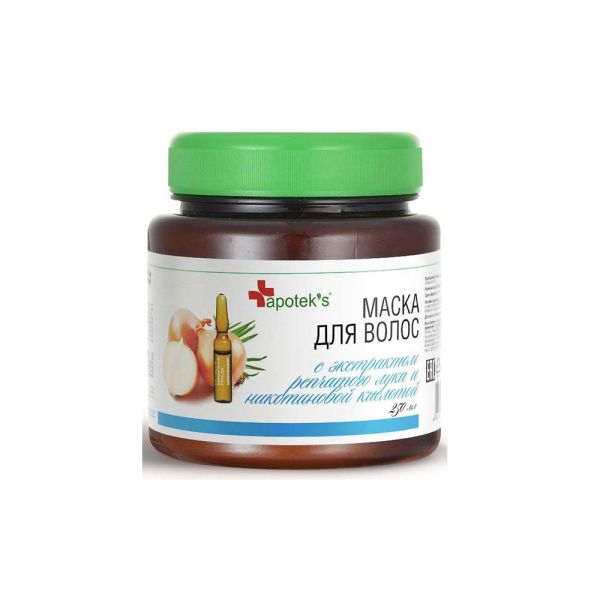 Apothek's Маска для волос с экстрактом репчатого лука и никотиновой кислотой 250 мл
