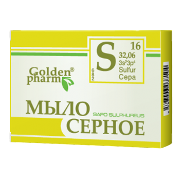 Серное мыло для лица и тела 70гр