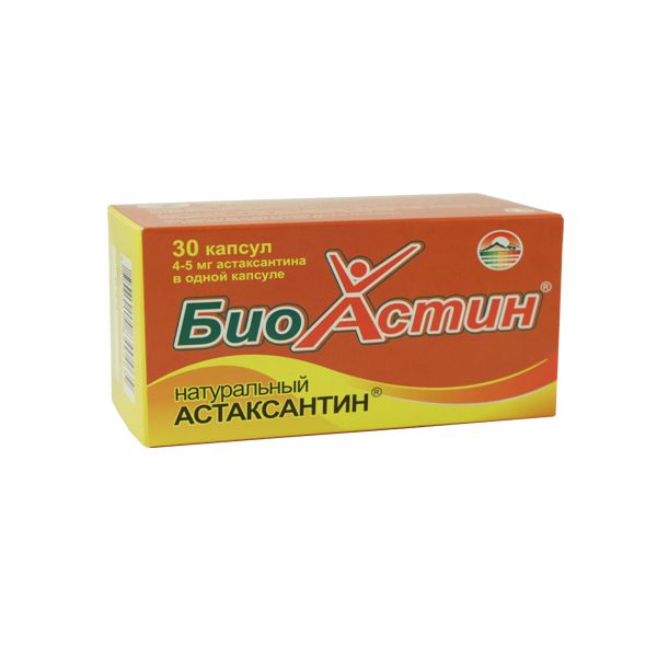 Био астин натуральный астаксантин 30к