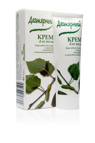 Дегтярный крем для тела